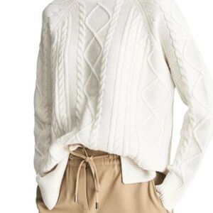 REISS - Nina Cable Knit Turtleneck Sweater